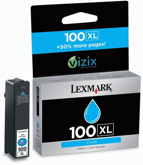 Lexmark 14n1069e ( # 100 xl) cyan-s305/405