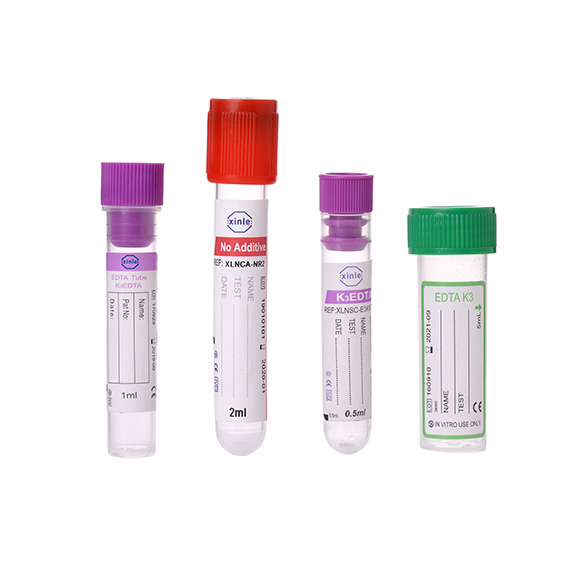 Edta tubes used to blood specimen collect