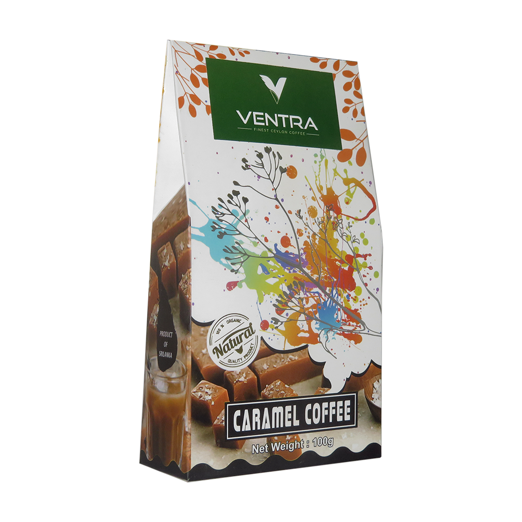 Ventra caramel coffee pure ceylon coffee 100g