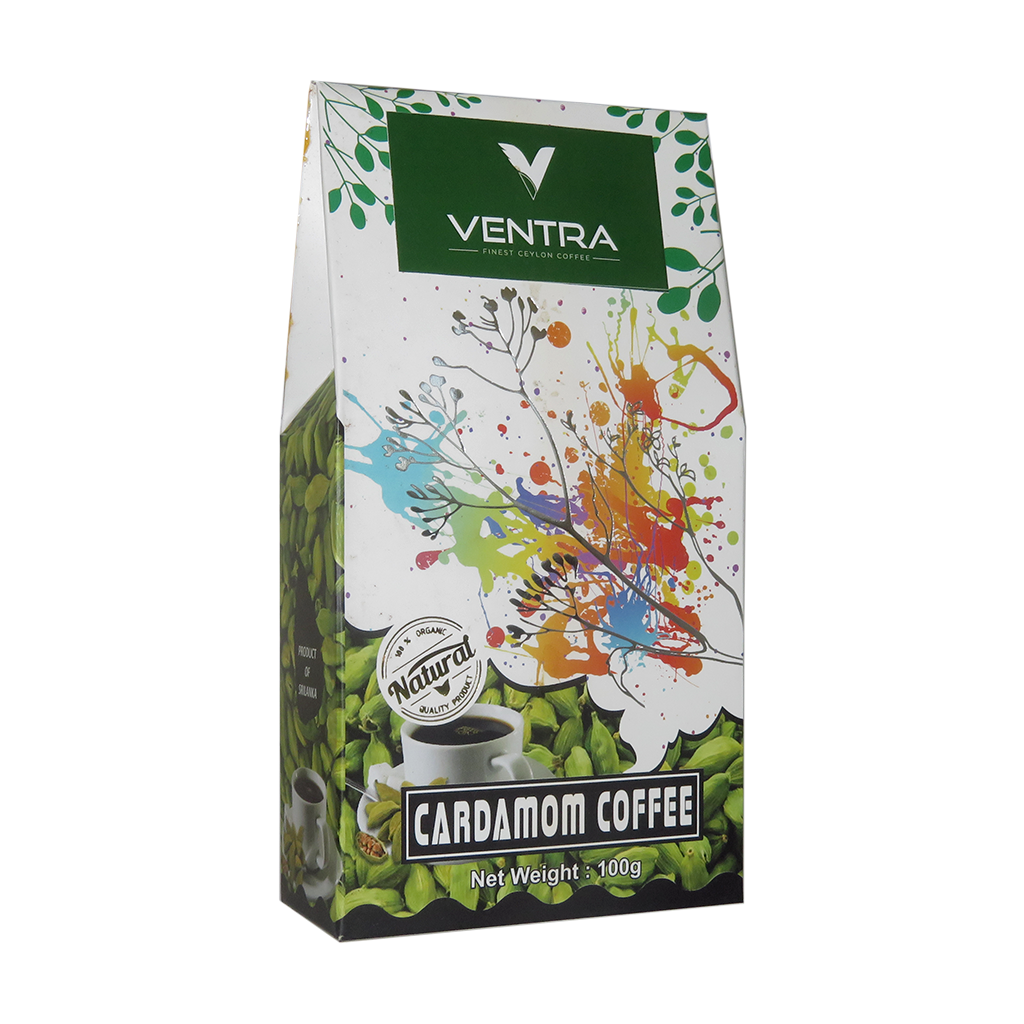 Ventra cardamom coffee pure ceylon coffee 100g