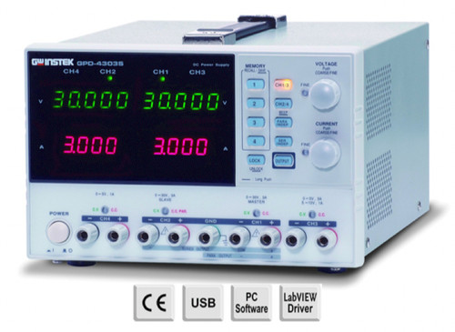 Programmable linear dc power supply
