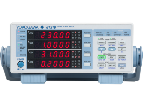 Yokogawa digital power meter, for industrial, model name/number: wt310