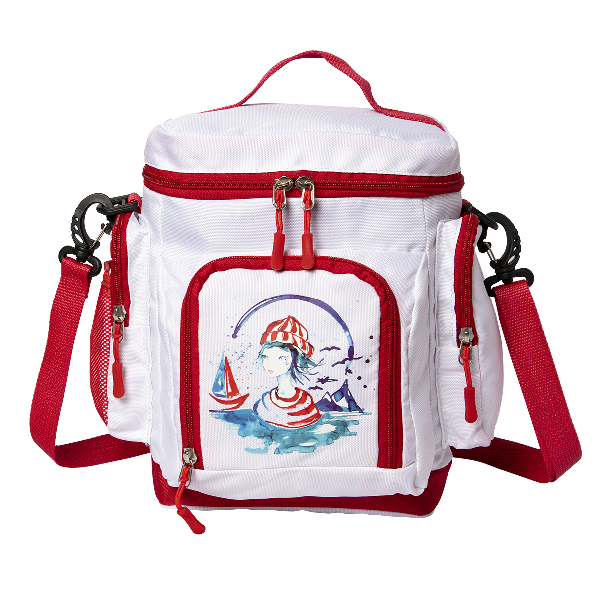 Anemoss sailor girl insulated lunch bag