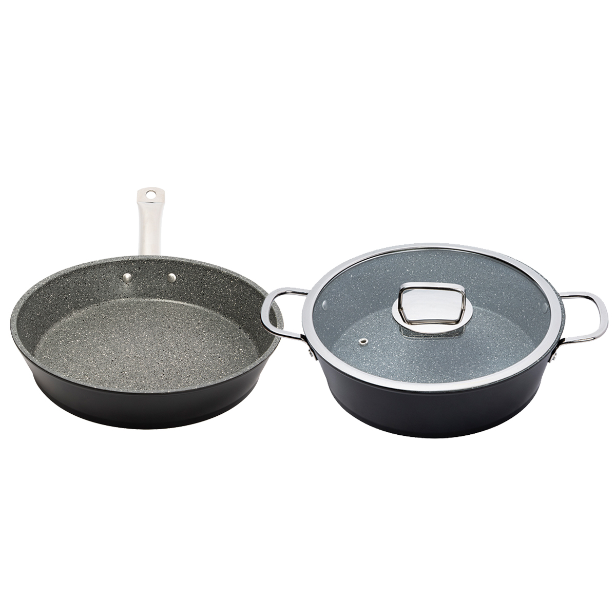 Serenk excellence 3 pieces granite cookware set