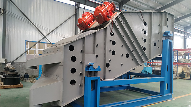 Mogensen probability vibrating screen for refractory material