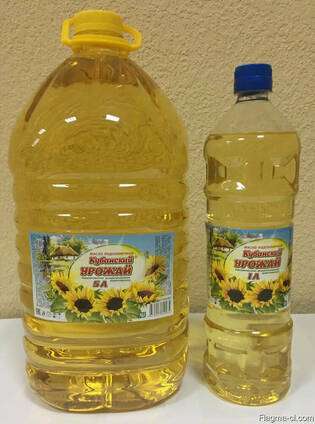 Sunflower food oil 100% refined