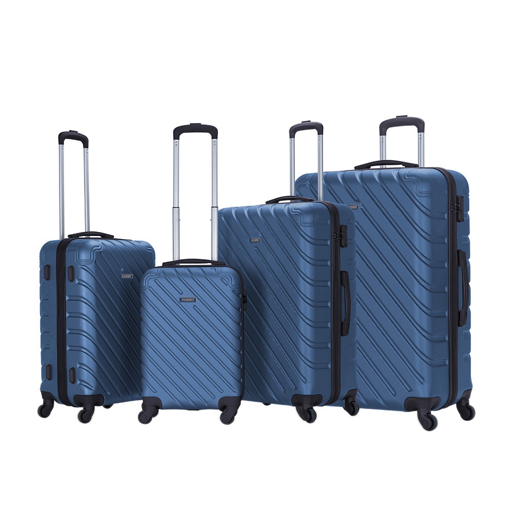 Abs trolley 4pcs luggage set