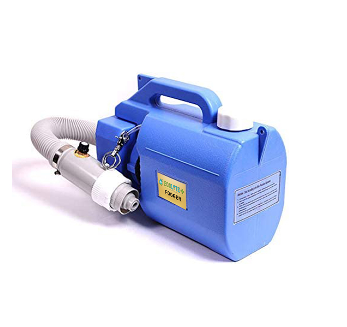Ecolyte  5l electric ulv cold fogger sprayer intelligent ultra low capacity fogger air disinfection machine mosquito fogging machine for farm, hotel, hospital, school outdoor,blue