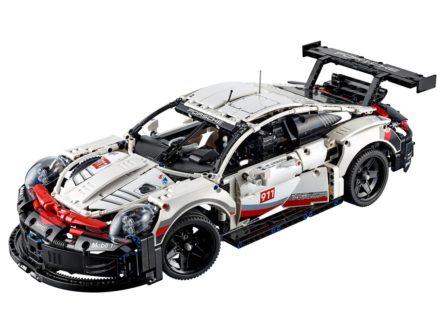Lego 42096 technic porsche 911 rsr race car advanced building set, exclusive collectible model, standard, brand new, sealed