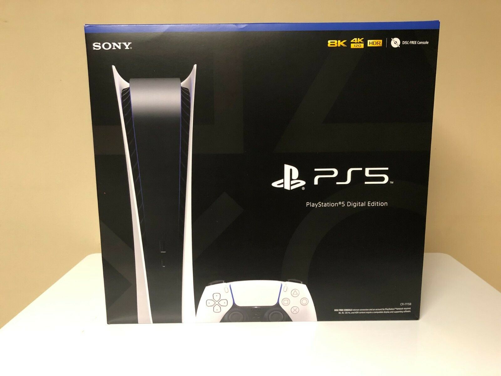New sony playstation 5 (ps5) console - digital edition