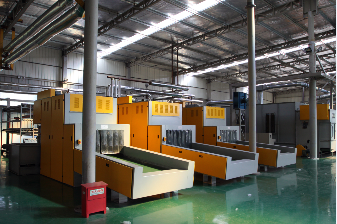 Alpj-3200 chemical-bonded waddings production line
