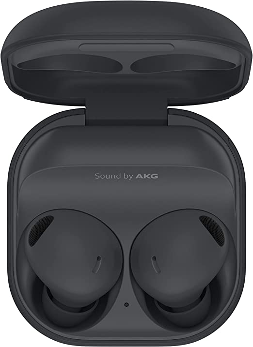 Samsung galaxy buds2 pro bluetooth earbuds, true wireless, noise cancelling, charging case, quality sound, water resistant, black