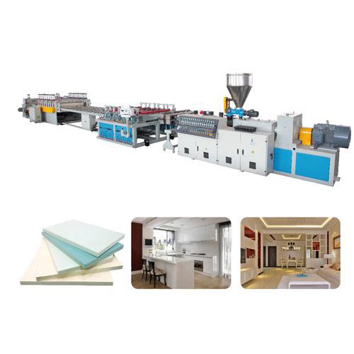 Pvc foam board production line