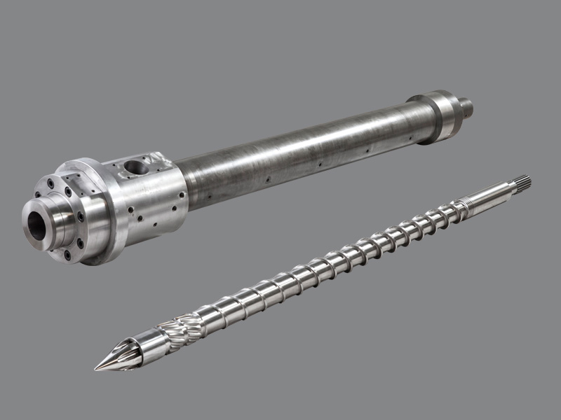 Injection molding machine screw barrel- a6