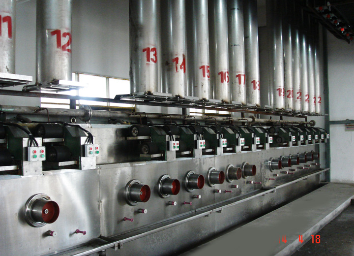 Double - sided oil winding machine