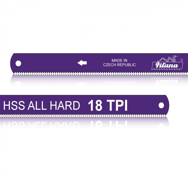 HSS HAND HACKSAW BLADE FOR METAL ALL HARD