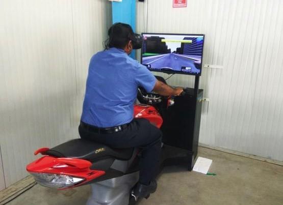 Motorbike simulator - tecknosim