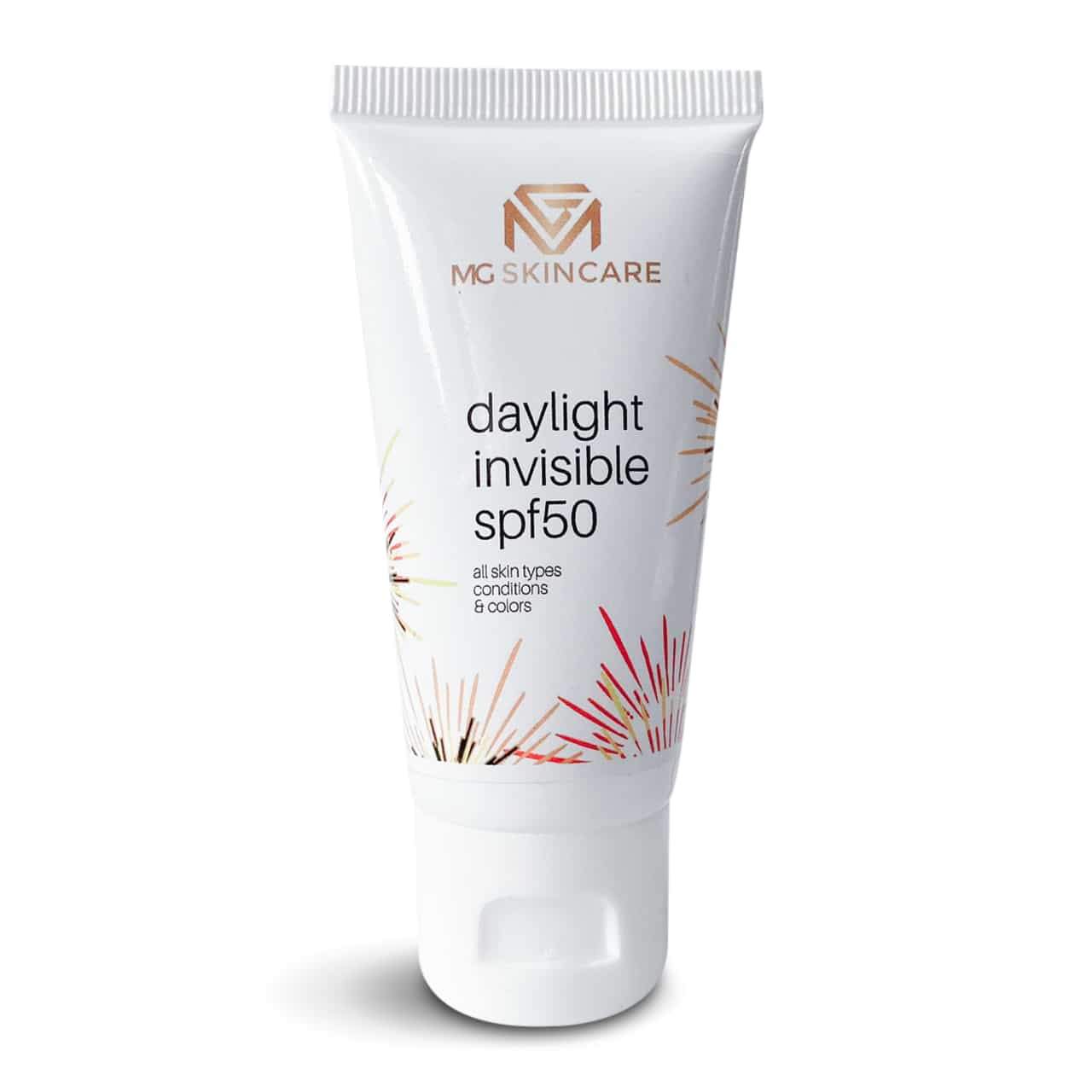 Daylight invisible sunscreen spf 50