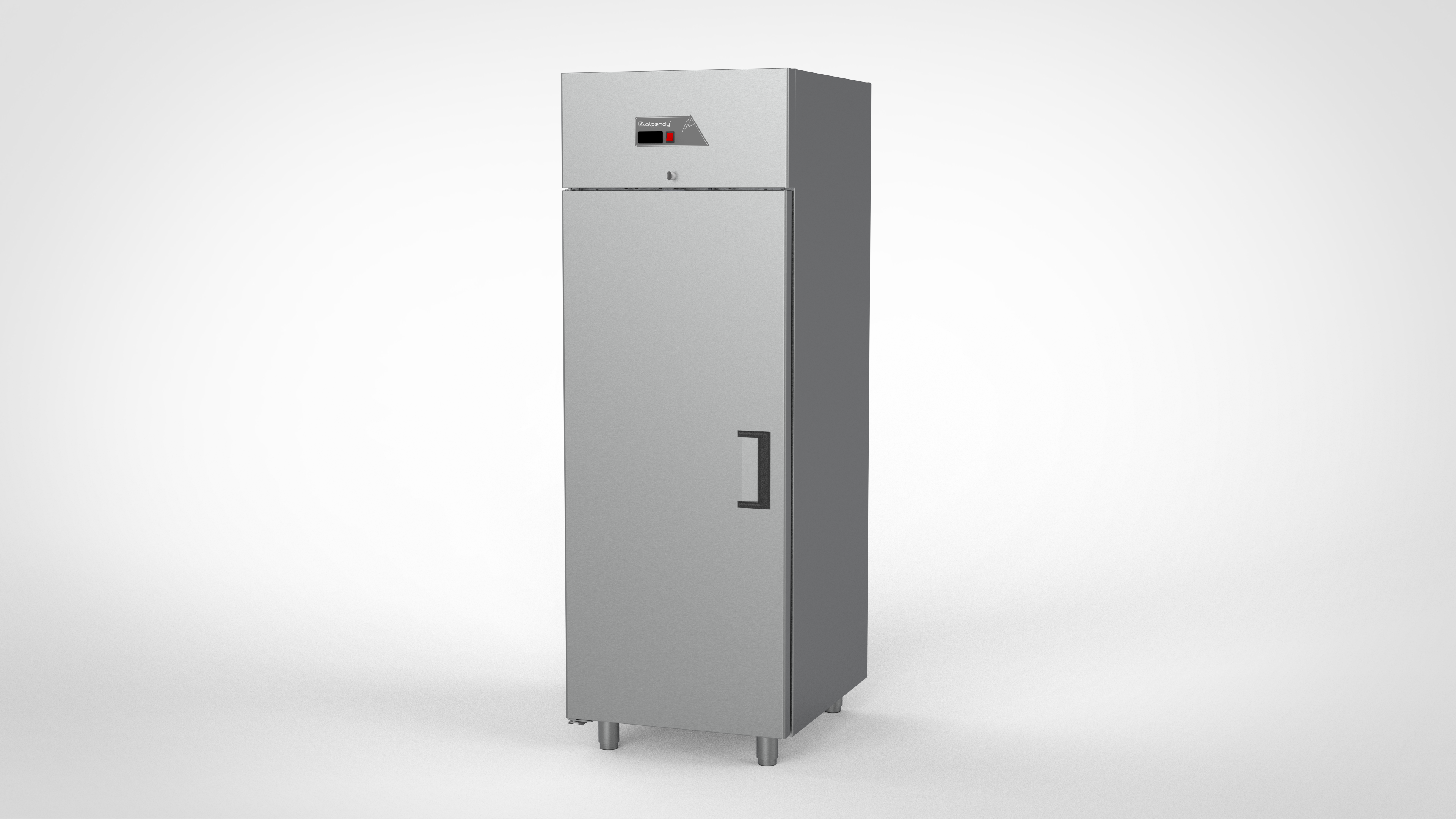 Vertical type one door gastronorm refrigerator compressor up