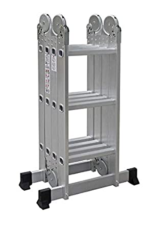 Aluminum multipurpose ladder - 2x4 to 7x4 steps