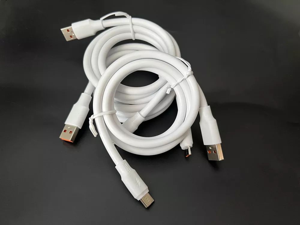 120w data cable smart mobile phone cable 6a type c/micro/ios fast charging usb cable for mobile phone