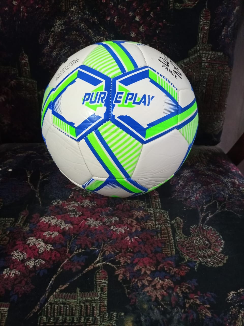 Football soccer ball of size 5