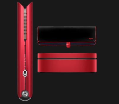 Wholesale dyson corded hair straightener (cordless vacuum technology, hs03, red/nickel)