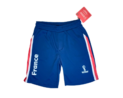 Wholesale fifa world cup france logo shorts for boys