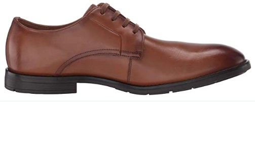 Wholesale Clarks Men's Formal Shoes Plain Design Tan Leather_4