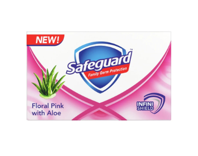 Wholesale safeguard floral pink with aloe soapbar 130g
