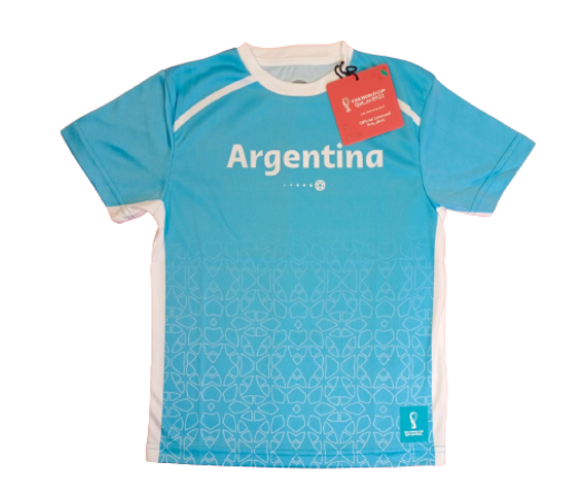 Wholesale fifa world cup argentina logo t-shirt for boys