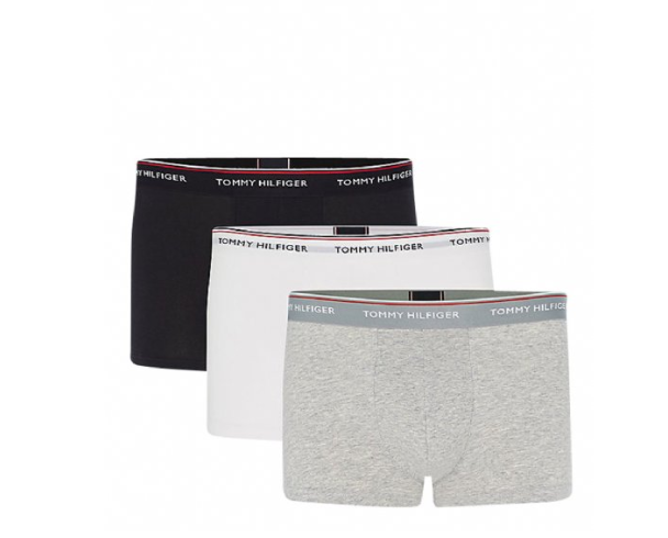 Wholesale tommy hilfiger 3pieces trunks black, grey heahter white