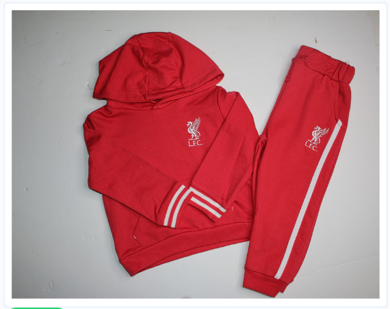 Wholesale l.f.c hoody and jogger set for kids red