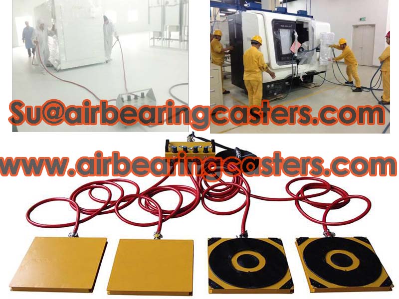 Air bearing movers application and advantages