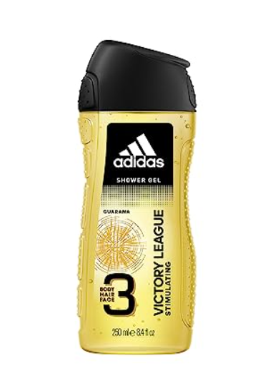 Wholesale adidas victory league guarana stimulating 3-in-1 hair, body, & face shower gel