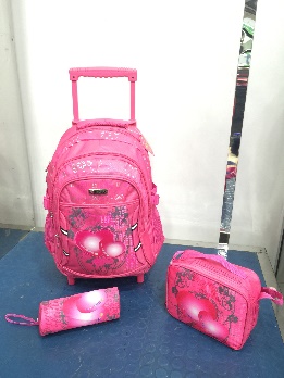 Wholesale school bag bravo trolley backpack