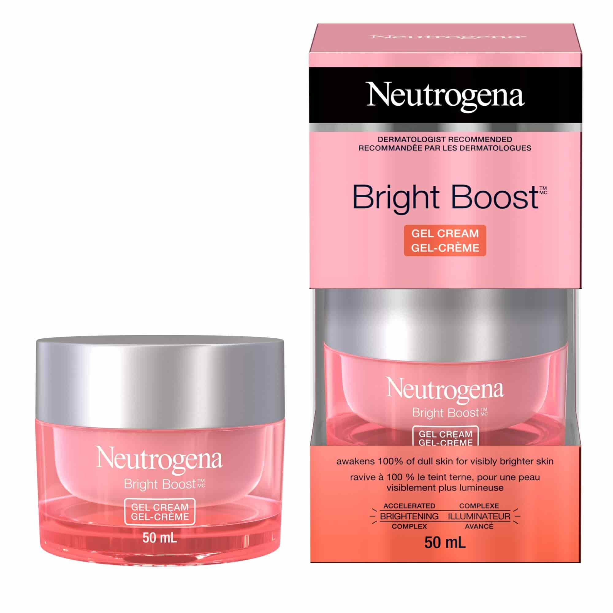 Wholesale neutrogena bright boost brightening moisturizing face