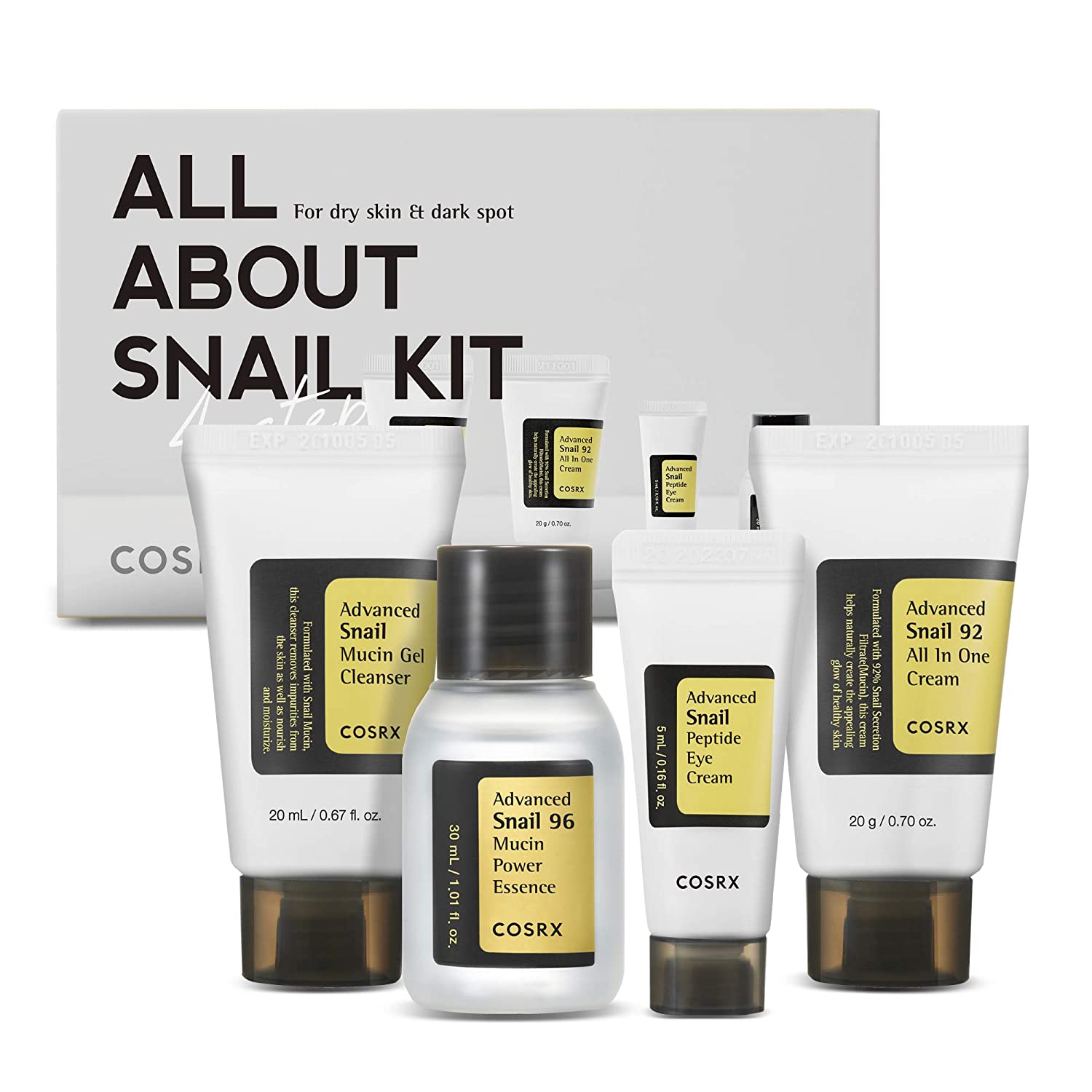 Wholesale cosrx all about snail kit skin care