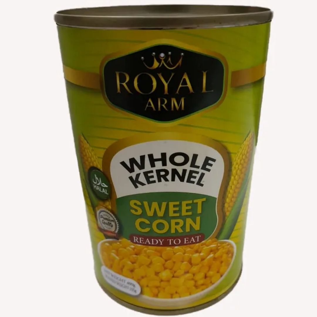 Wholesale royal arm whole kernel sweet corn canned food