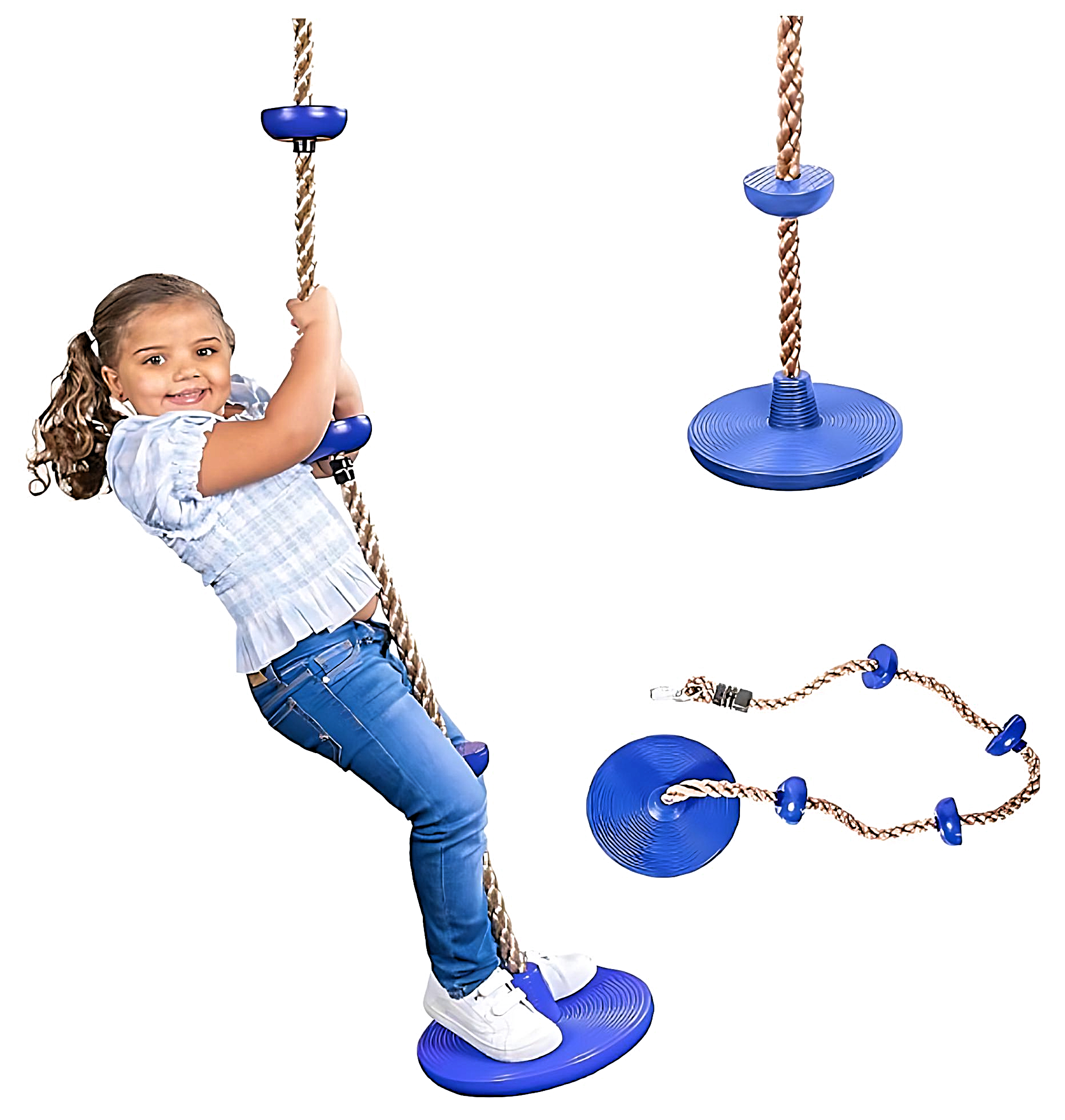 3in1 sensory swing disk: indoor and outdoor use
