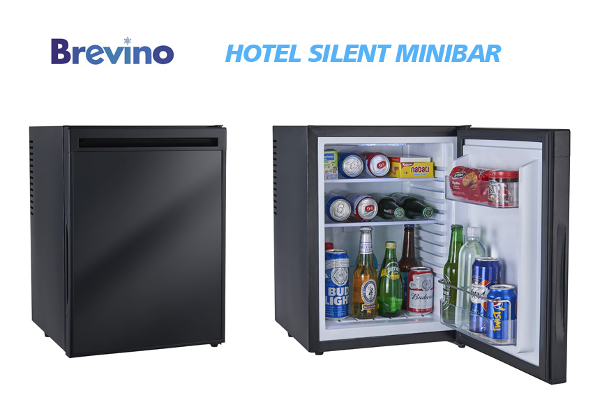 40l thermoelectric heatpipe cooling hotel mini fridge minibar