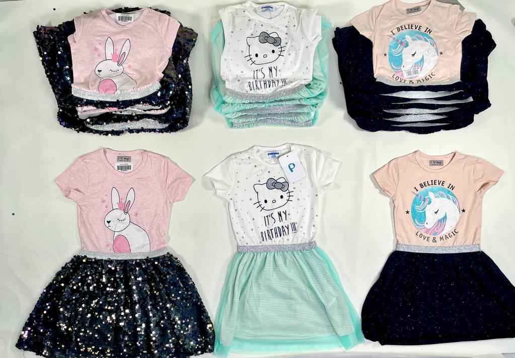 Wholesale lot of 50pcs of girls dress - overstock clearance