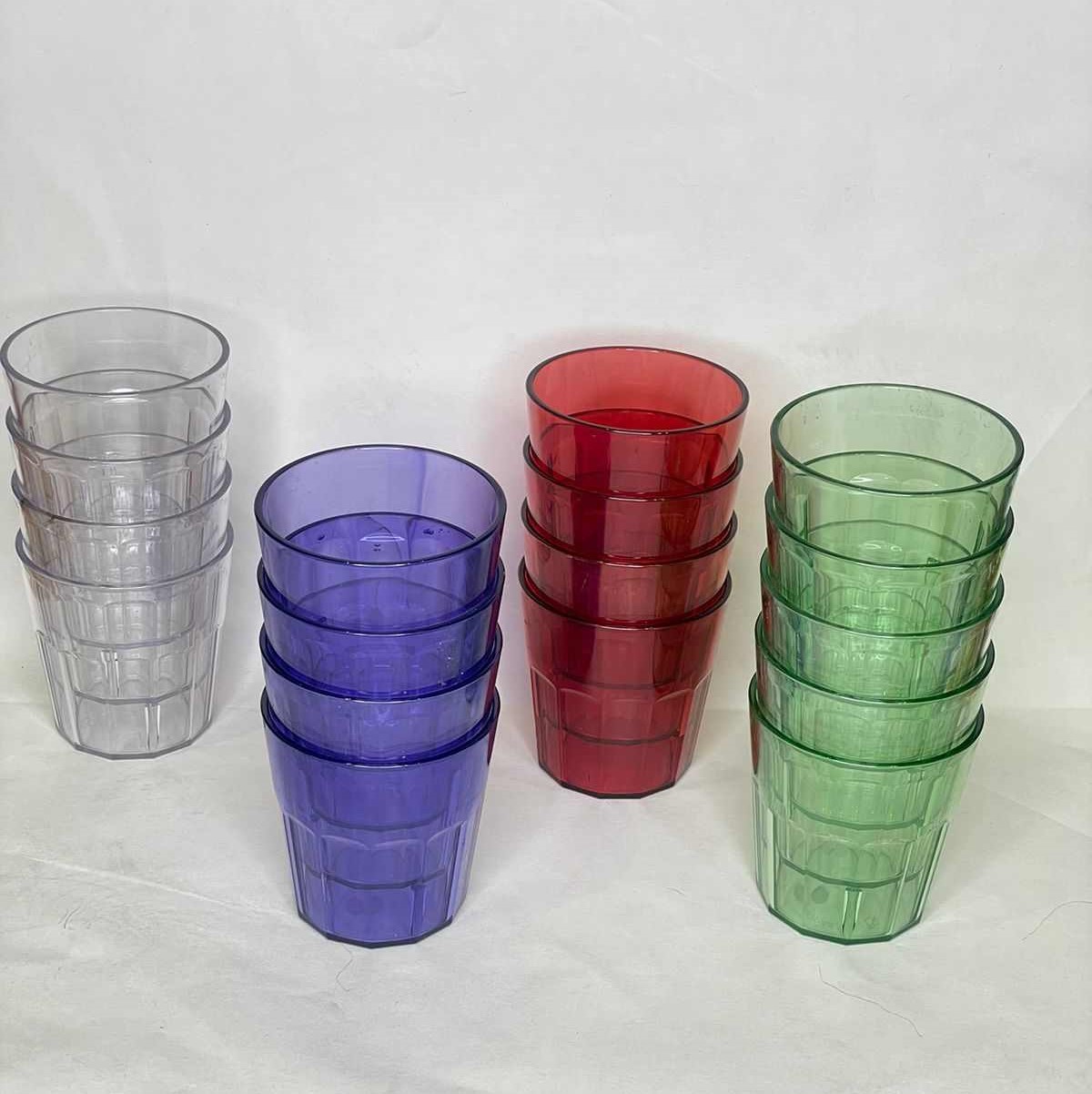 Wholesale lot of 100 durable & virtually unbreakable thick cups - overstock clearance