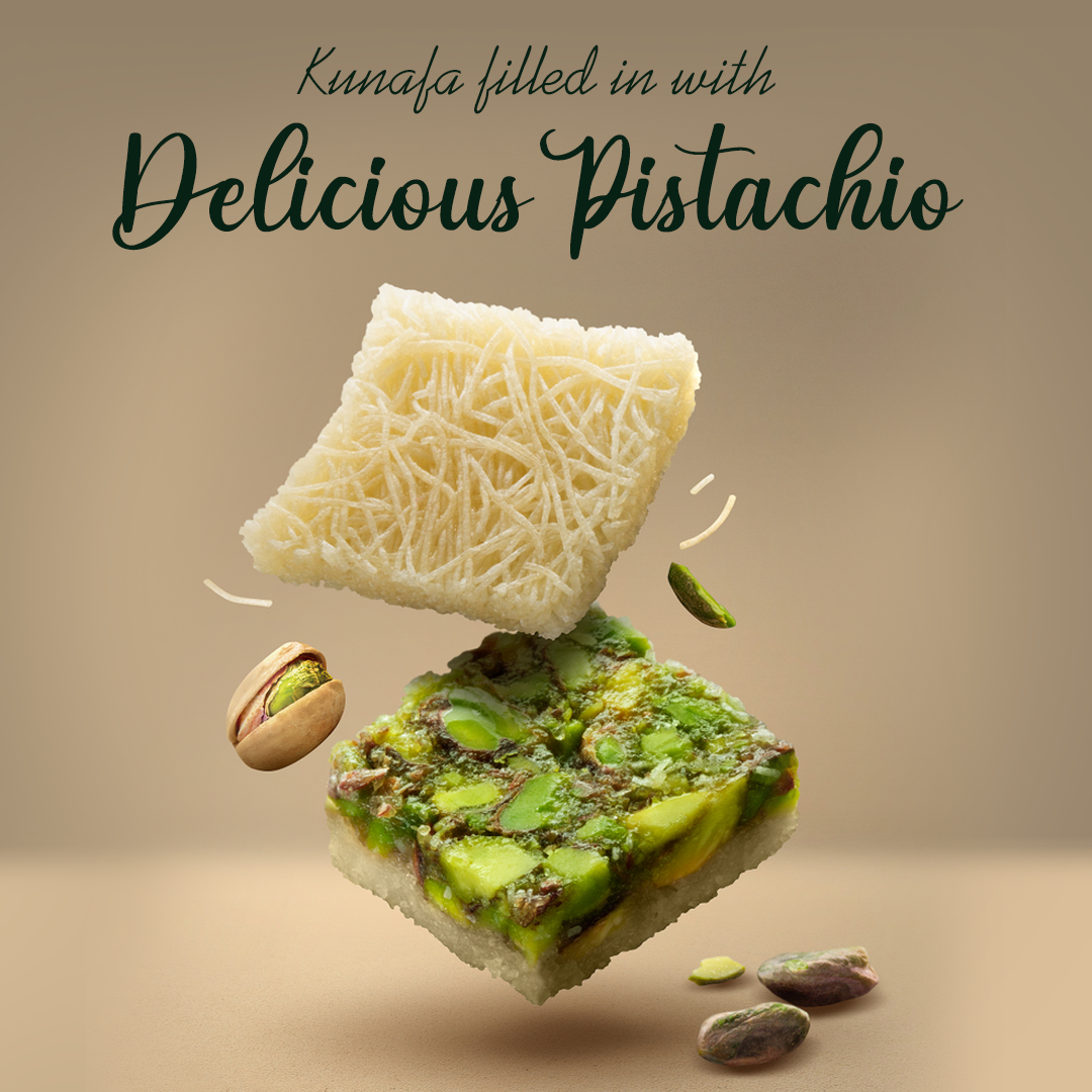 Al Sultan Balloria with Pistachio - Luxurious Assortment of Oriental Sweets - 1Kg_4