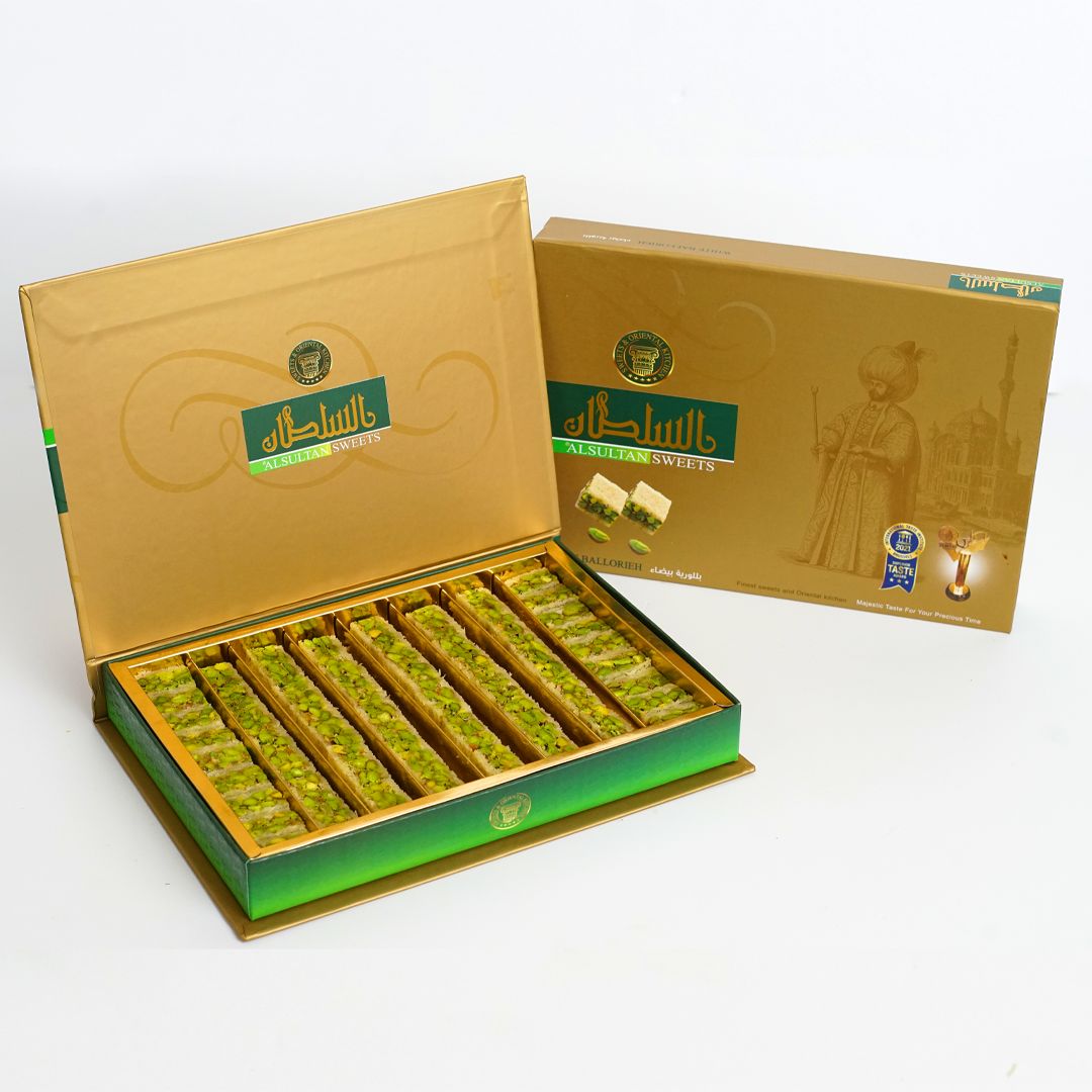 Al Sultan Balloria with Pistachio - Luxurious Assortment of Oriental Sweets - 1Kg_7