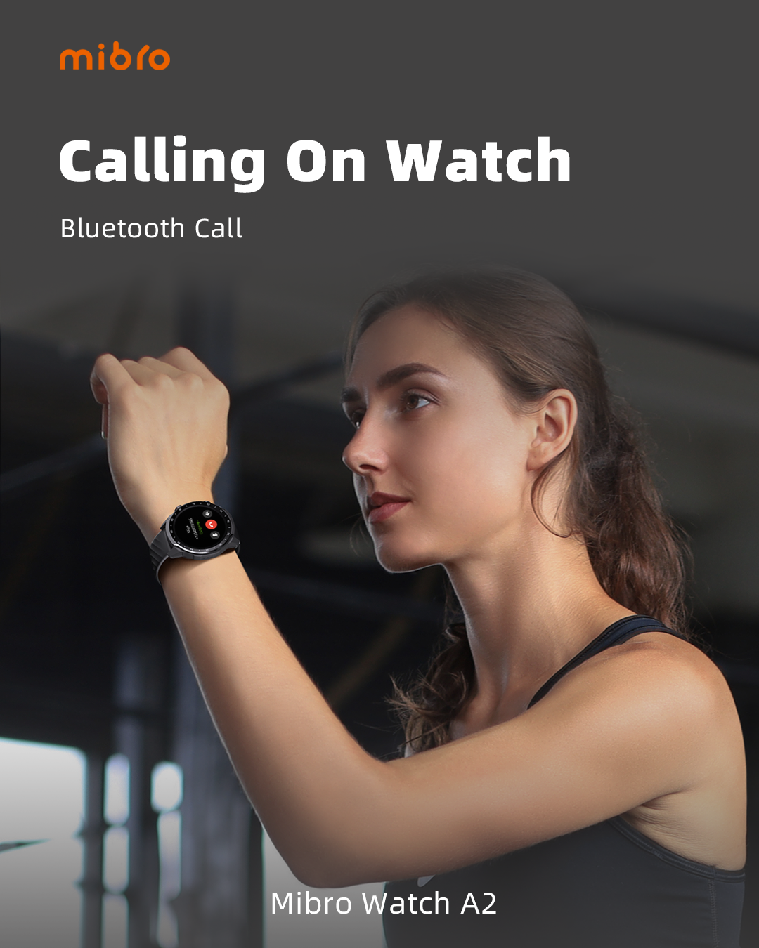 Mibro Smart Watch A2 (Black) - 1.39&#38;#34; HD Display, Bluetooth Calling, 10 Day Battery Life, 2ATM Waterproof, 70 Sports Modes, Heart Rate Monitoring, Sporty Look_4