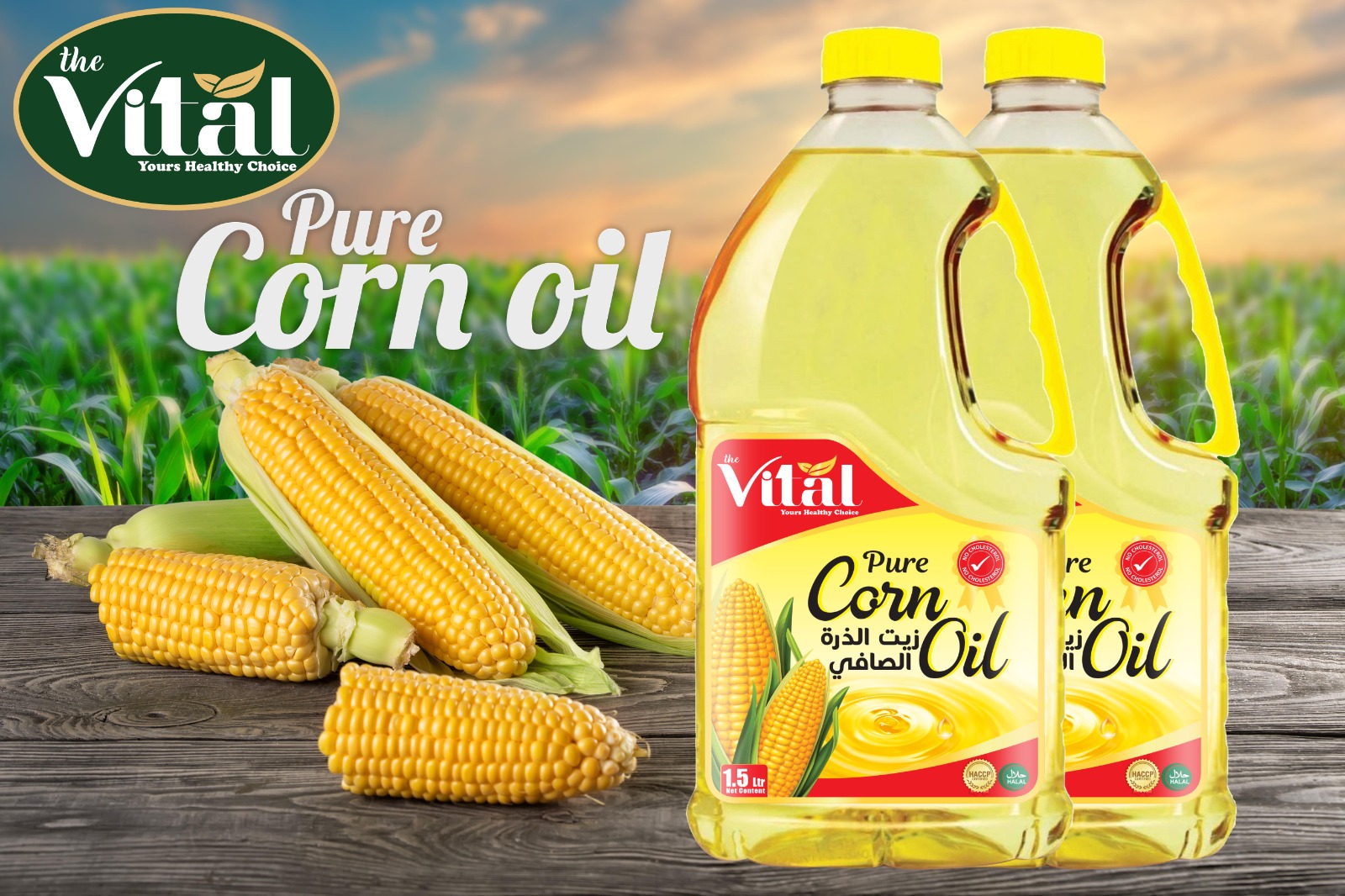 Vital corn oil / private label available