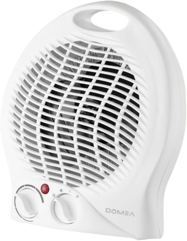 Domea fan heater for room, 2 speeds 2000w with auto cut off