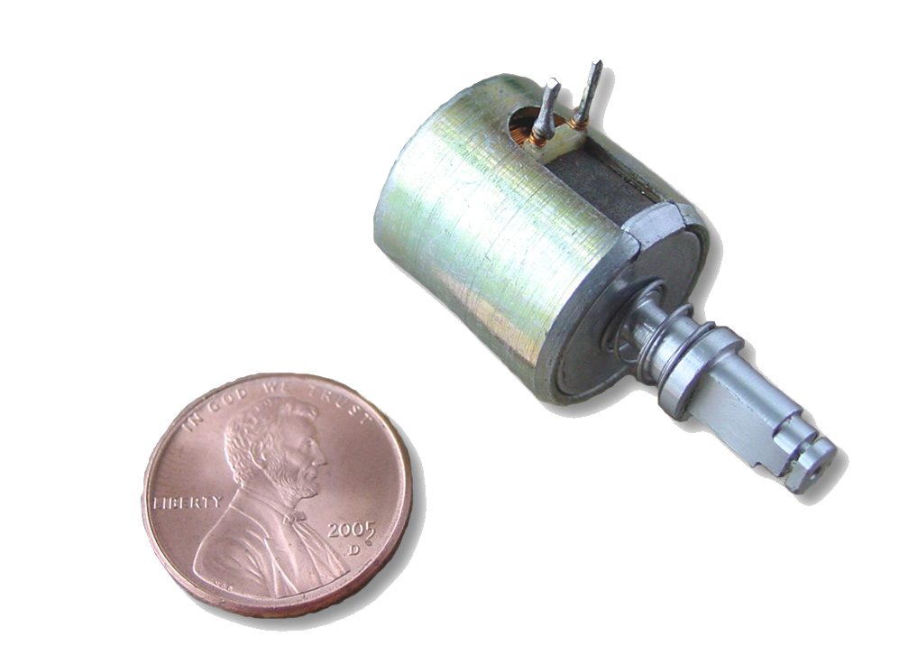 Miniature manual reset latching solenoid