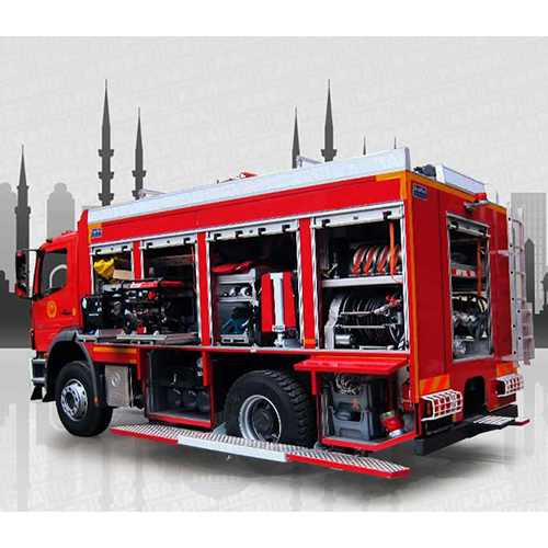 Firefighting first rescue and rescue vehicles
